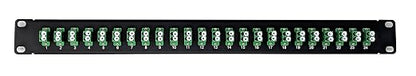 24 Port LC Fiber Patch Panel APC Singlemode 19" - Image 2