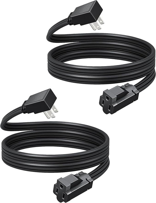 DEWENWILS 6FT Flat Plug Extension Cord by DEWENWILS