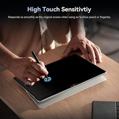Privacy Filter Compatible with Microsoft Surface Pro 10 / 9 / 8 / X, Easy - Image 5