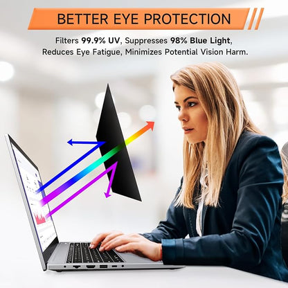 Nano Laptop Privacy Screen 14 Inch 16:10, No Glue Computer Monitor Privacy - Image 4