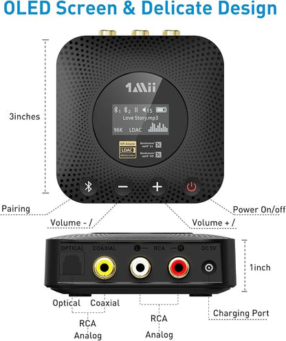 1Mii B06HD+ Hi-Res Bluetooth 5.1 Music Receiver - Image 6