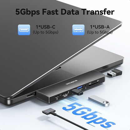 USB C Hub Adapter for MacBook Pro Air 2025-2016 Docking Station for MacBook M4 - Image 6