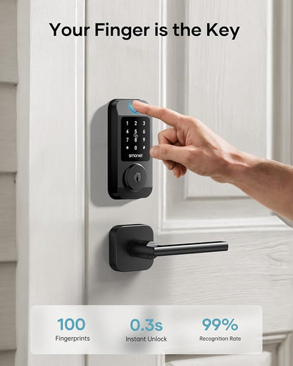 Keyless Door Lock with Handle Set - Image 7