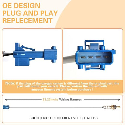 Nifeida 234-4488 15379 O2 Oxygen Sensor Downstream Compatiable - Image 2