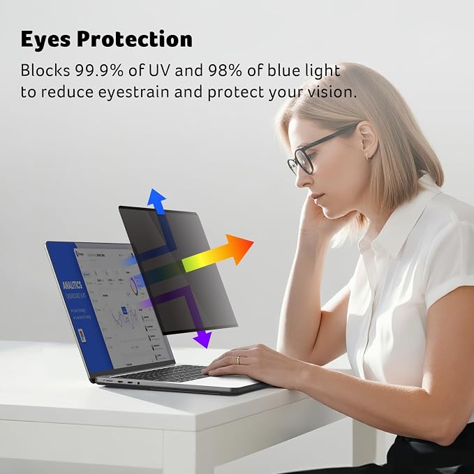 acer Laptop Privacy Screen for MacBook Pro 14 Inch, Eye Protection Anti - Image 6