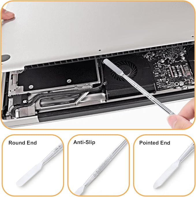 13 Piece Spudger Pry Tool Kit, Plastic & Metal Spudger Set Electronic Product - Image 4
