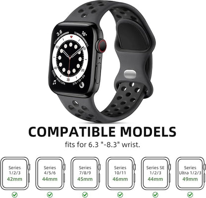Lerobo Compatible with Apple Watch Band 44mm 45mm Series 10 11 46mm 42mm 49mm - Image 6
