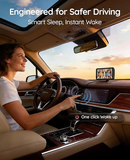 Babyvue BV6PRO Wireless Dual Car Camera Baby Monitor Fast Setup, HD1080P - Image 6