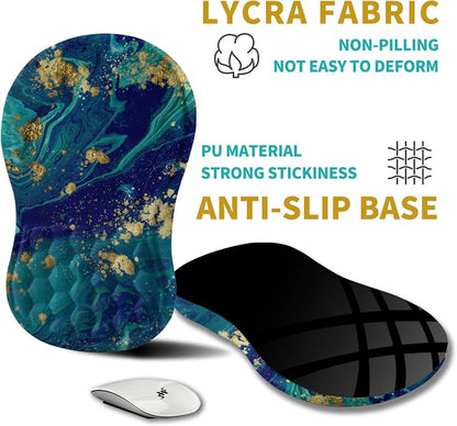Hokafenle Ergonomic Mouse Pad Wrist Support, Wrist Rest Mousepad - Image 5