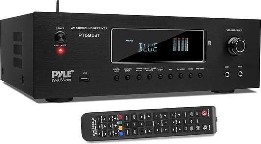 Pyle 1000W Bluetooth Home Theater Receiver by PyleUSA