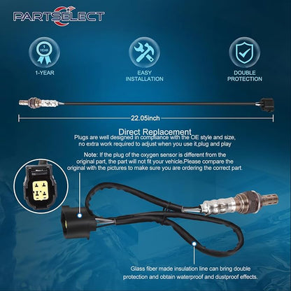 2PCS 234-4587 Oxygen Sensor Upstream or Downstream Replacement - Image 4