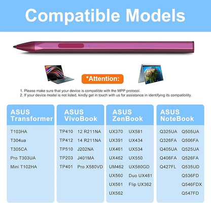 Stylus Pen for ASUS Transformer/ASUS Zenbook/ASUS Vivobook Flip/ASUS Notebook - Image 2