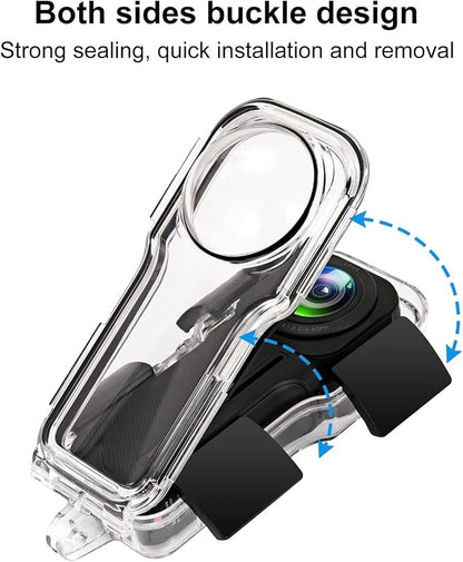 PULUZ 40m/131ft Dive Case for Insta360 One RS 1-Inch 360 Edition - Image 3