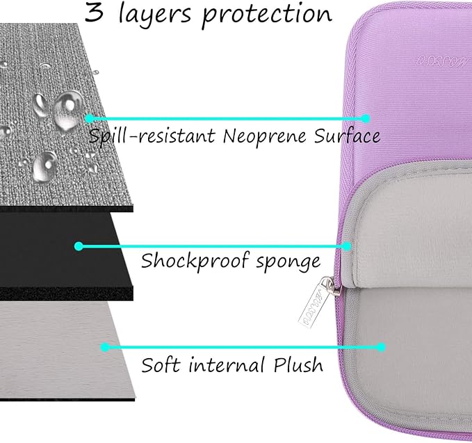 MOSISO Laptop Case 15 inch, 15 inch Laptop Sleeve Bag Compatible - Image 3