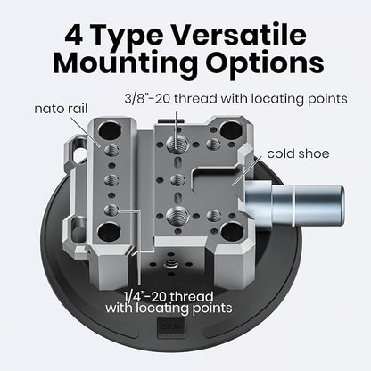 4.5" Suction Cup Camera Mount – Ultimate Car Camera Mount - Image 5