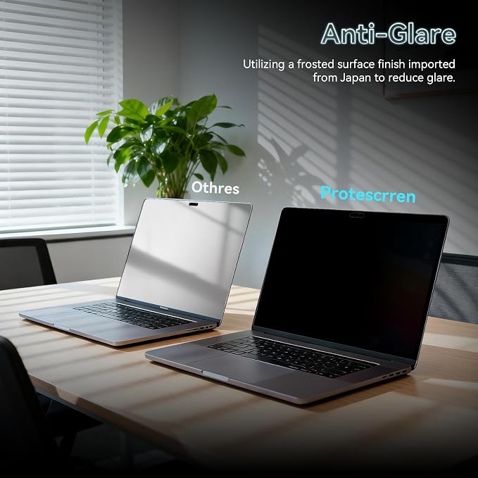 360° Privacy Screen for MacBook Pro 13 Inch/MacBook Air 13 in, 4 Way Privacy - Image 4