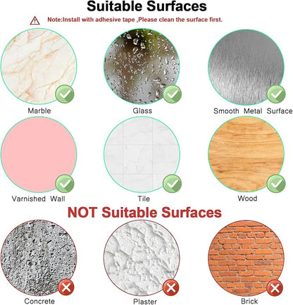 No Drill Ring Indoor Cam Adhesive Wall Mount Bracket - Image 6