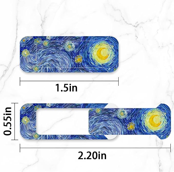 Webcam Cover, 3 Pieces, Laptop Camera Cover, Privacy Shielding Capacity is - Image 2