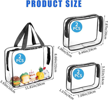 6 PCS Waterproof Toy Storage Bags - Image 2