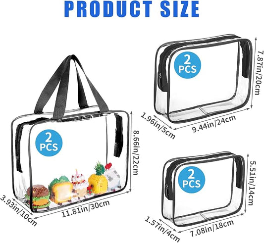 6 PCS Waterproof Toy Storage Bags - Image 2