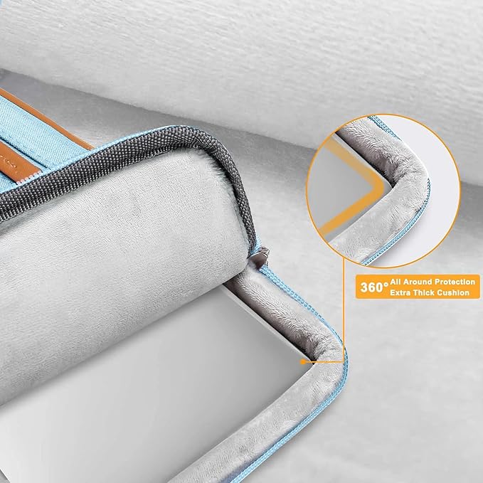 MOSISO 360 Protective Laptop Case 16 inch, 15-15.6 inch Laptop Sleeve Compatible - Image 3