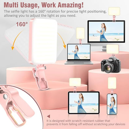 60 LED Portable Selfie Light Video Conference Lighting - Image 2
