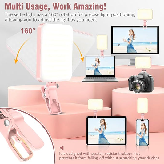 60 LED Portable Selfie Light Video Conference Lighting - Image 2