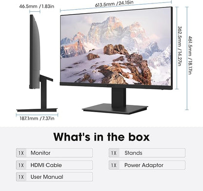 KOORUI Monitor 27 Inch 1080p PC Monitor 3000:1 Contrast Ratio - Image 6