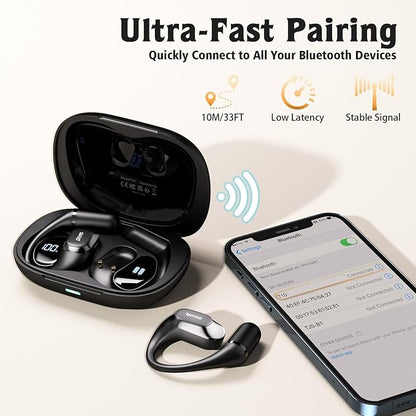 Open Ear Headphones, Over Ear Earbuds - Image 8