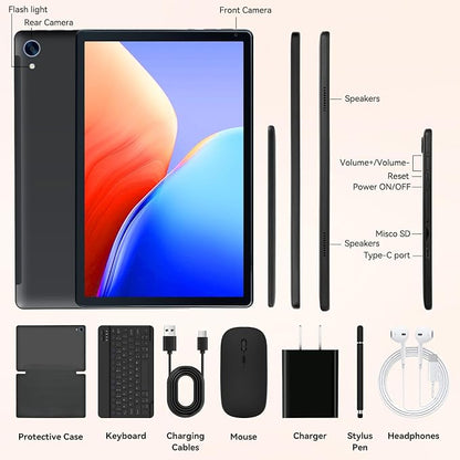 Tablet, 10.1" Android 15 Tablet - Image 8