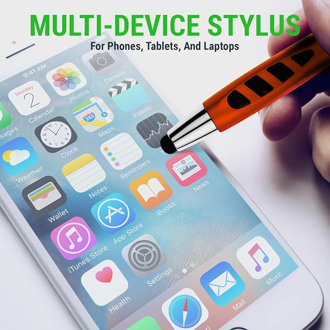 Stylus Pen for Touch Screens & Writing Pens, - 2 in 1 - Image 4