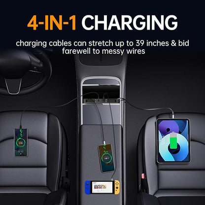 USB Hub for Tesla Model Y Juniper 2025 2026 Model 3 Highland 2024 2025 - Image 5