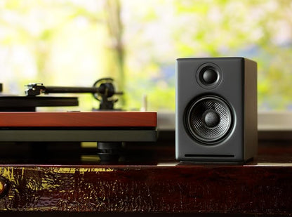 Audioengine A2+ Desktop 24 Bit Wireless Bluetooth Desktop Speakers - 60W - Image 12