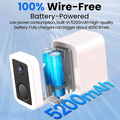 【2 Pack】Security Cameras Wireless Outdoor, No Subscription Outdoor Cameras - Image 6