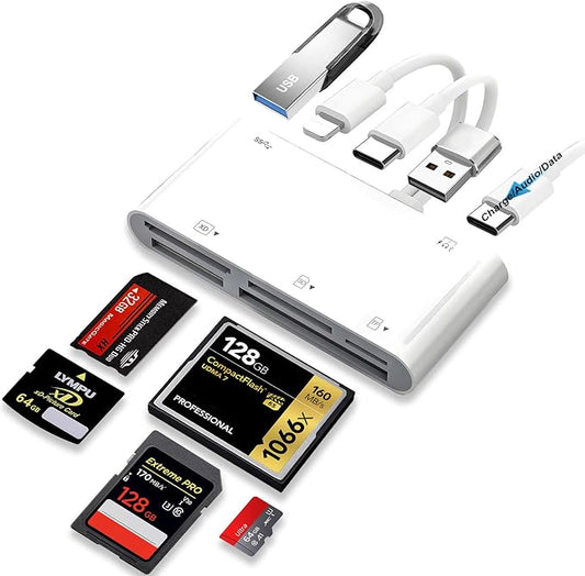 9-in-1 Memory Card Reader Universal Card Reader by Ceotsak