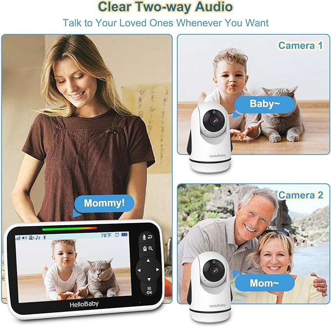 HelloBaby Video Baby Monitor - Image 4