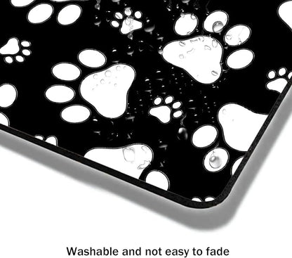 Mouse Pad, Cute White Dog Paw Mouse Pads - Image 4