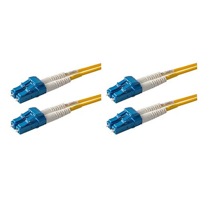 SpeedyFiberTX – 2-Pack 25 Meter LC to LC Fiber Patch Cable, Corning SMF-28 by SpeedyFiberTX