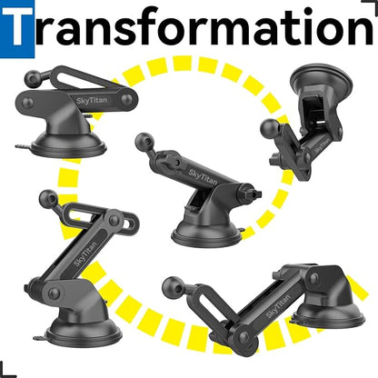SkyTian for Garmin GPS Car Mount Replacement Sticky Suction Cup 17mm Ball Mount - Image 7