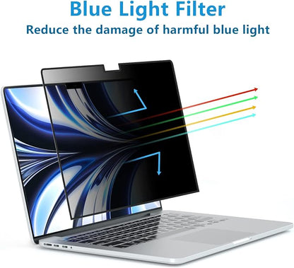FILMEXT MacBook Air M2 13.6-inch Screen Protector, Privacy Shield, 2022 Release - Image 7