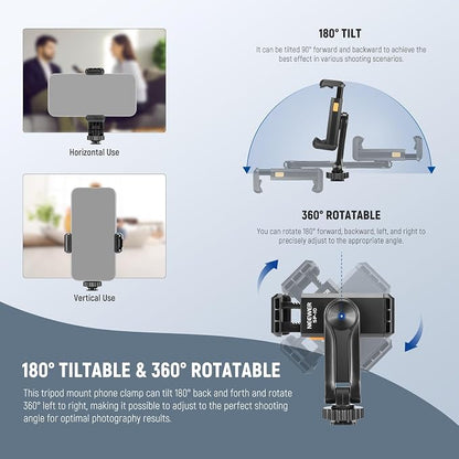 Neewer Basic Phone Tripod Mount Holder - Image 6