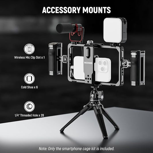 NEEWER Universal Phone Cage Video Rig - Image 2