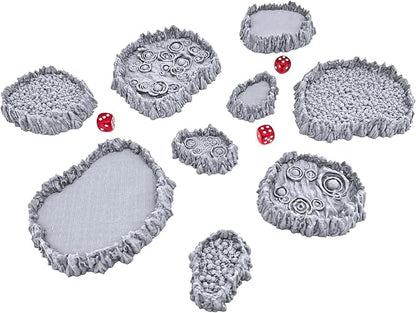 Burbling Pits Printable Scenery, 3D Printed Tabletop RPG Scenery and Wargame - Image 2