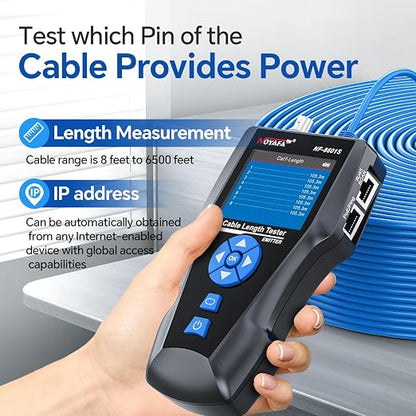 NOYAFA NF-8601S Network Cable Tester, Ethernet Tester Cable - Image 2