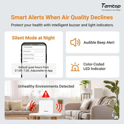 Temtop P2 Air Quality Monitor - Image 3