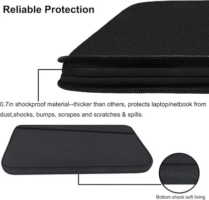 15 Inch Laptop Sleeve, Durable Computer Carrying Bag Protective Case Cover - Image 4