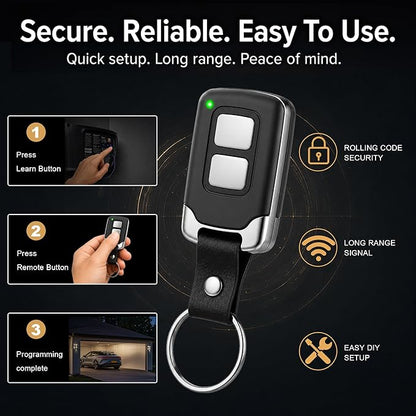 Garage Door Opener Remote for LiftMaster Chamberlain Craftsman Garage Door - Image 6