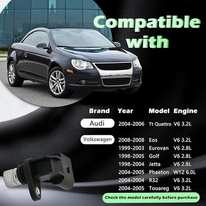 Engine Cam Camshaft Position Sensor V6 2.8L Compatible - Image 3