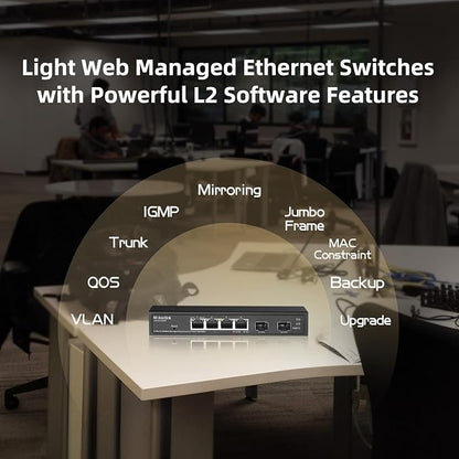 MokerLink 4 Port 2.5G Managed Switch - Image 6