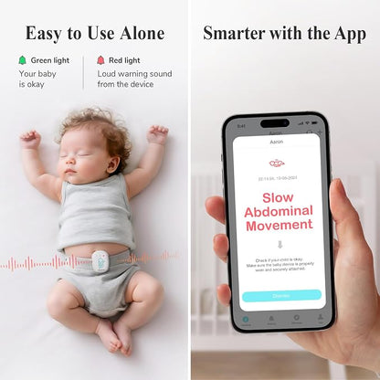 Sense-U Pro Baby Breathing Movement & Sleep Position Monitor - Image 4